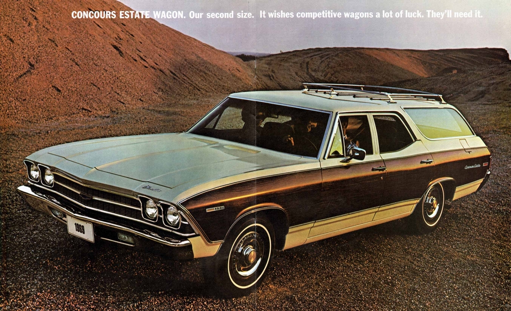1969 Chevrolet Wagons Brochure Page 8